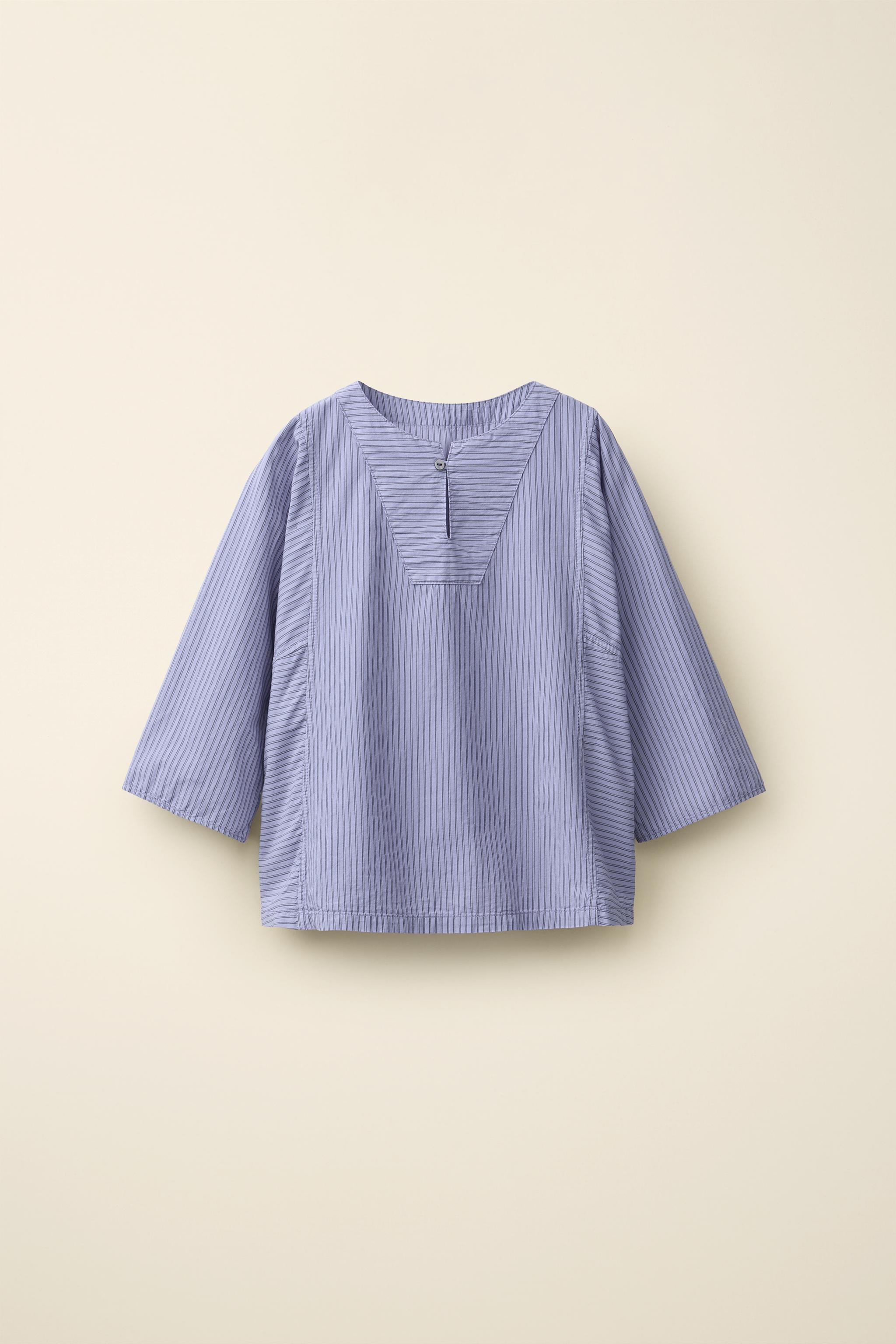MANDARIN COLLAR SHIRT CREATED BY CARAMEL LONDON X ZARA